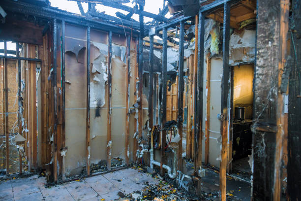Professional Fire Damage Assessment technician working in Shakopee, MN